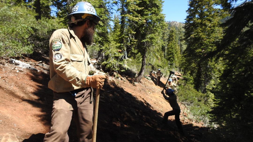 Backcountry Trails Program in partnership with Americorps California