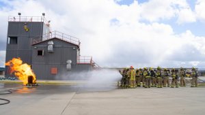 Corpsmembers complete fire training