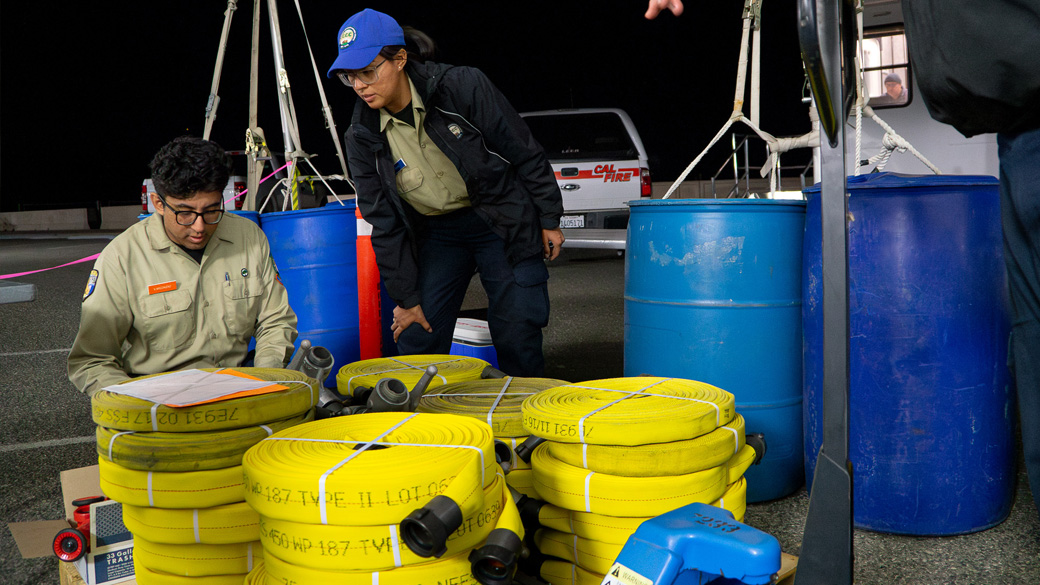 Corpsmembers Heed Call to Help Los Angeles County Amid Fires