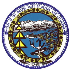 logo of hte washoe tribe of nevada nad california