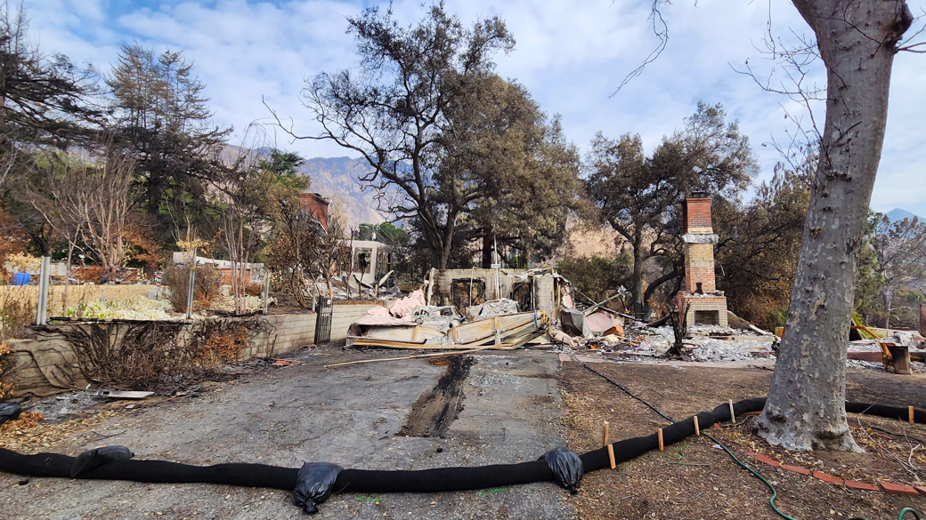 Watershed protection installed after the 2025 LA Fires.