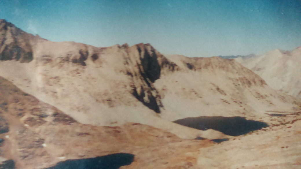 Backcountry landscape in Kings Canyon.