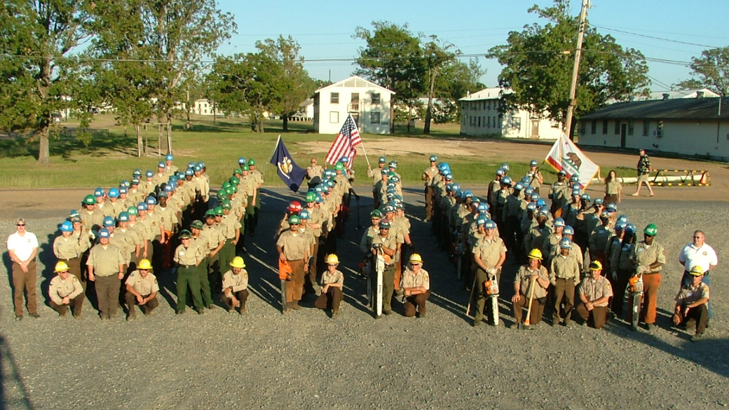 CCC crews respond to Hurricane Katrina, helping neighbors in Louisiana. 