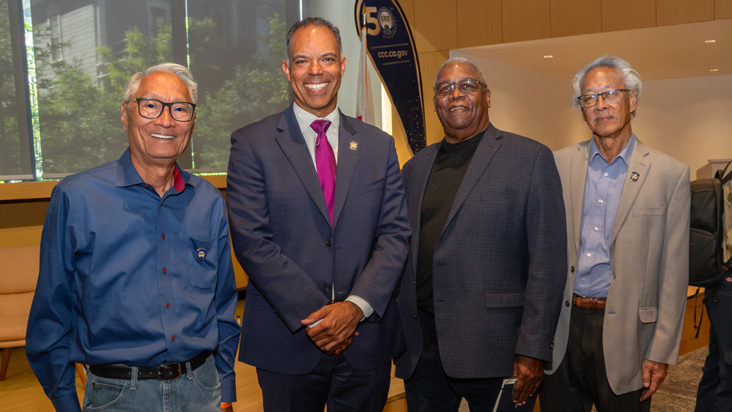 CCC Directors, past and present, pose for a photo.